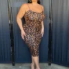 Leopard Vince Bodycon Dress