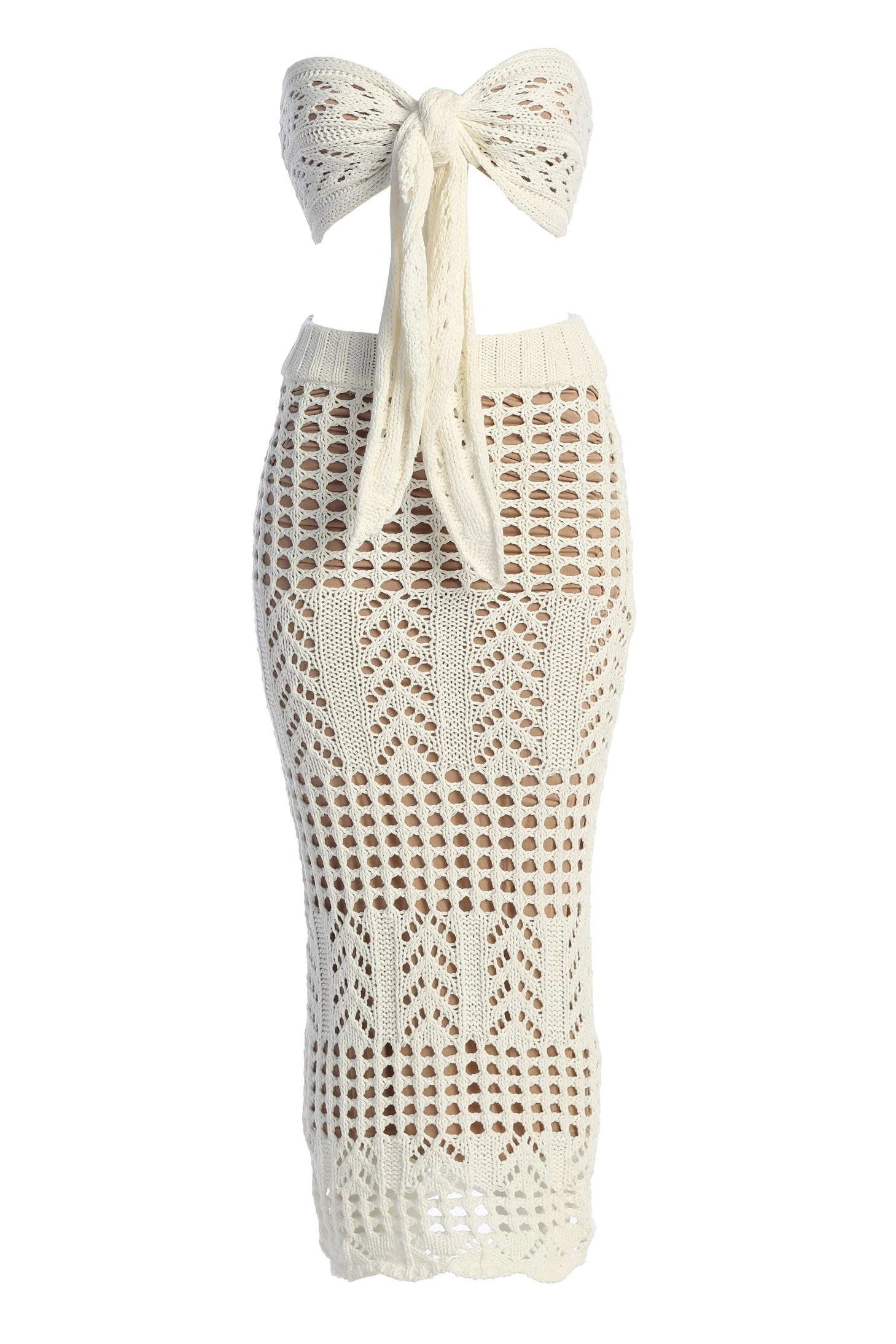 Ivory Caribbean Skies Skirt Set - Image 2