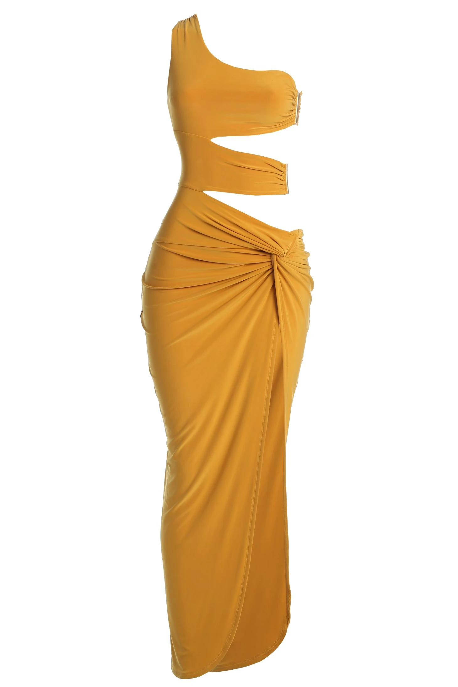 Mustard One Night Only Dress - Image 3