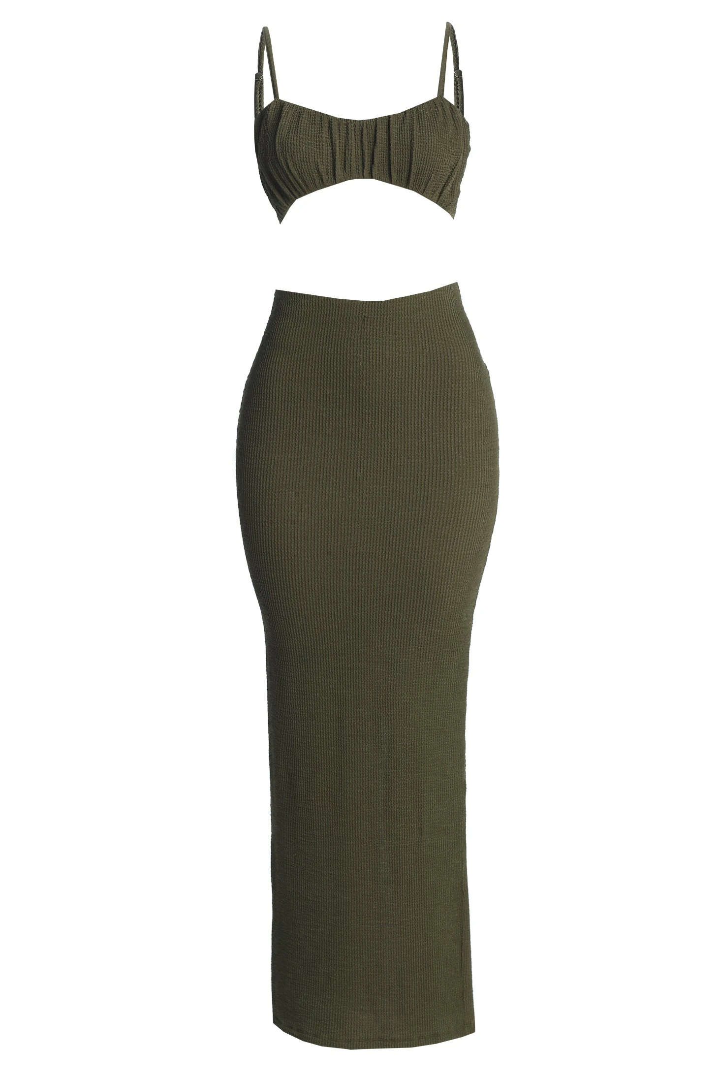Olive Fiji 2-Piece Skirt Set - Image 2