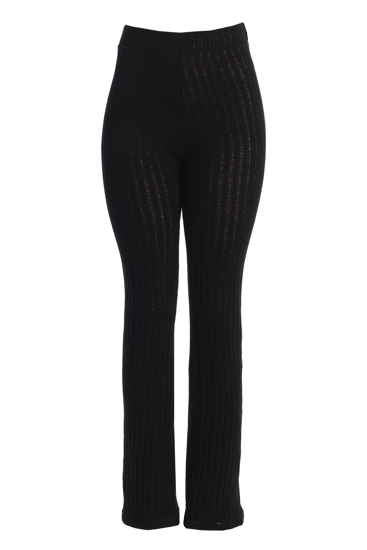 Black Better Together Ribbed Pants - Image 2