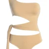 Tan Pull Me Closer Bodysuit