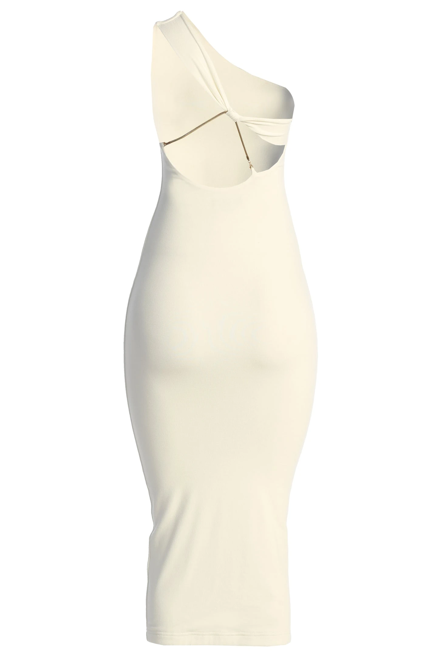 Ivory Meara One Shoulder Dress - Image 12