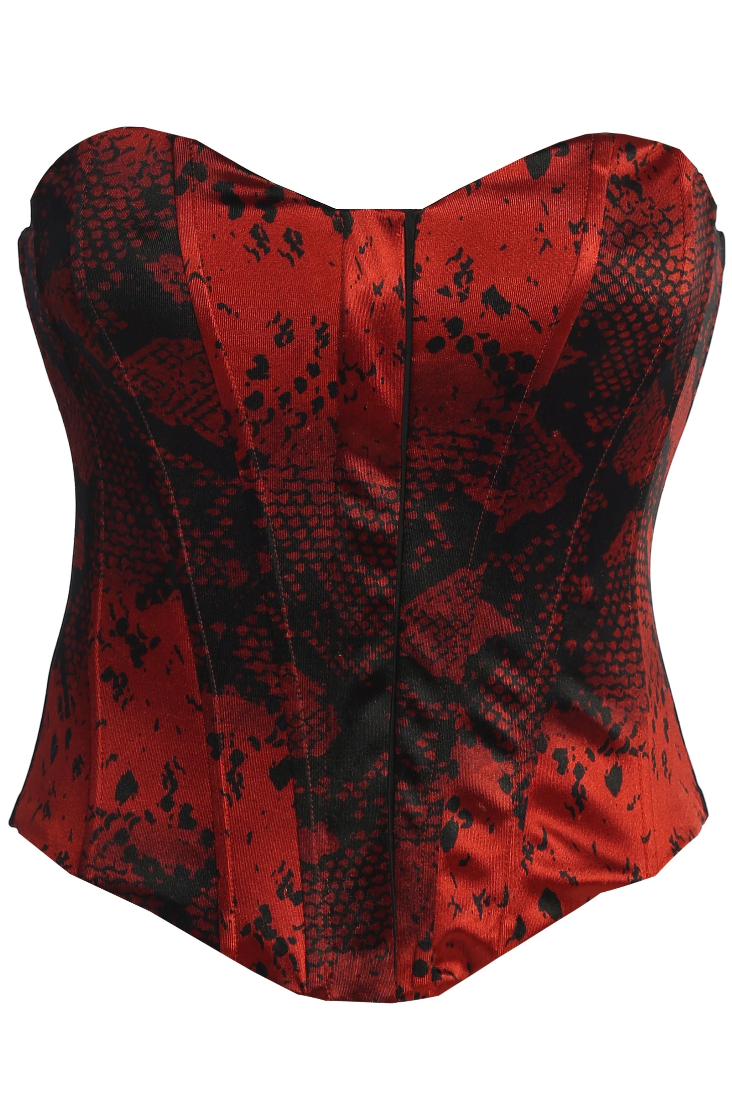 Red Stay The Night Corset - Image 2