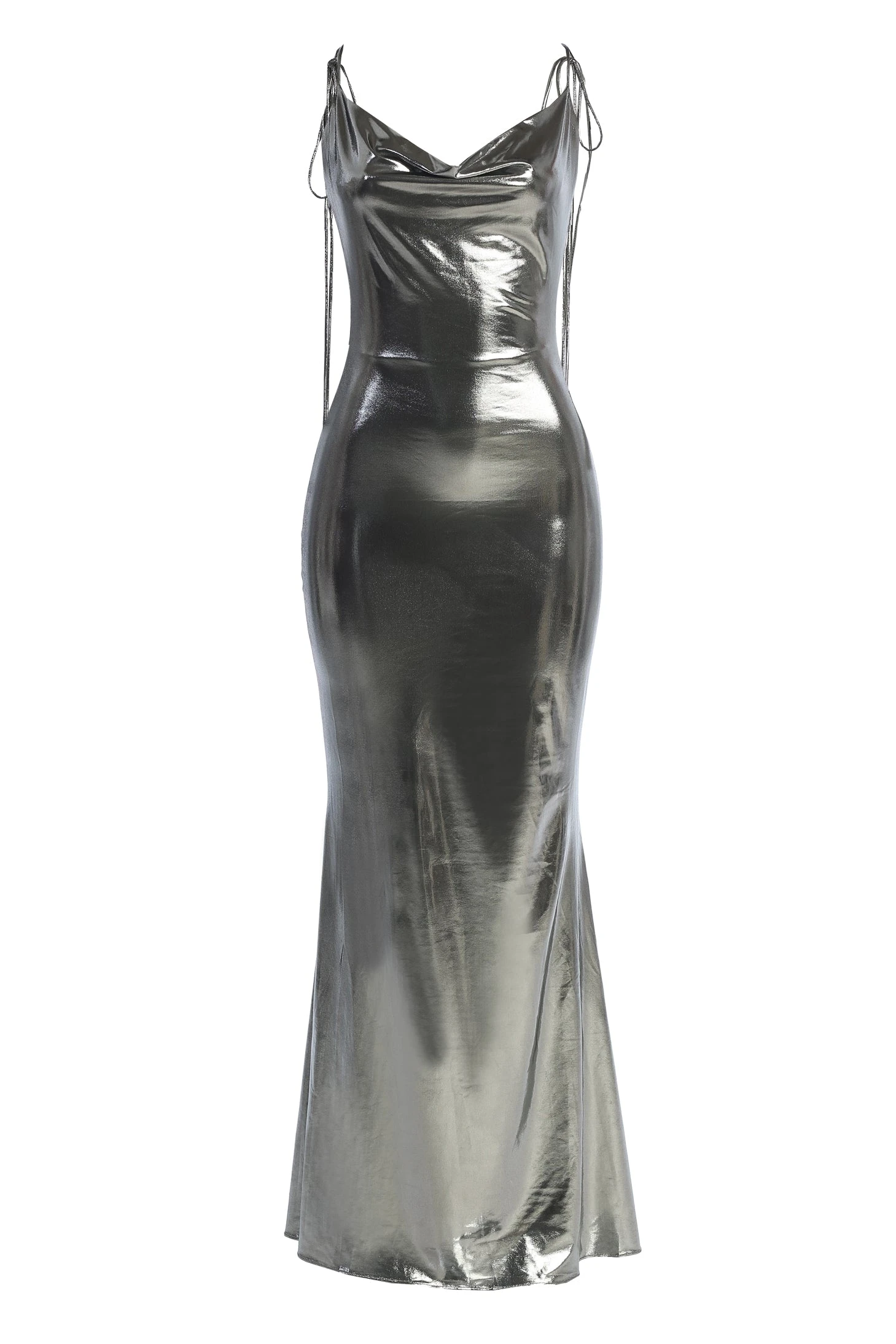 Silver Heart Of Gold Maxi Dress - Image 3