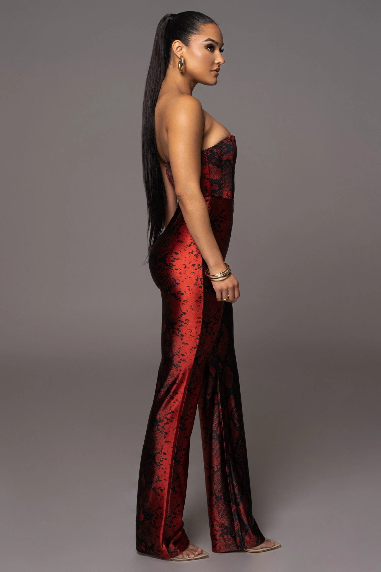 Red Stay The Night Corset - Image 9