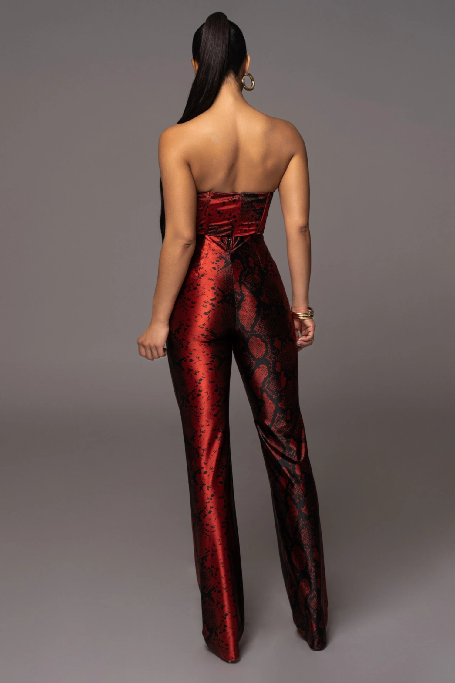 Red Stay The Night Corset - Image 10