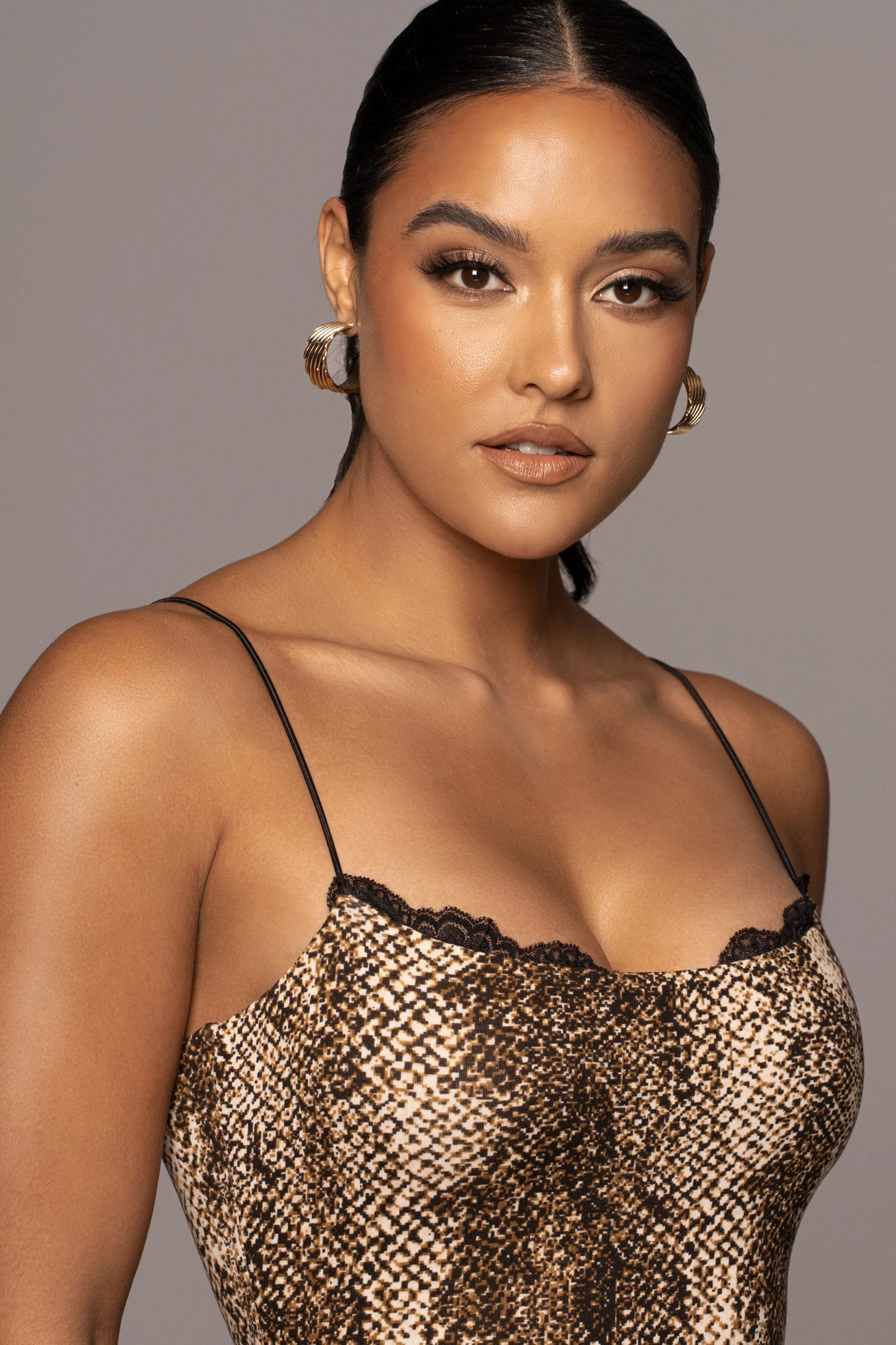 Snakeskin Print Valerie Dress - Image 6