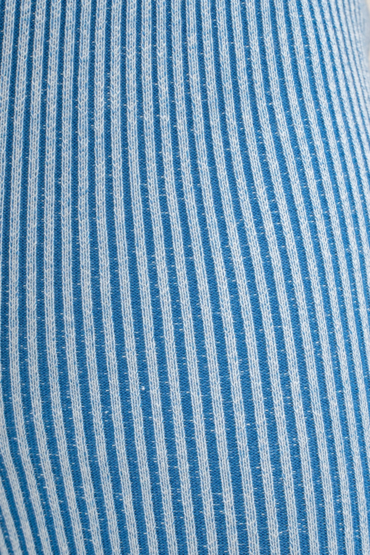 Denim/White Jodie Ribbed Top - Image 10