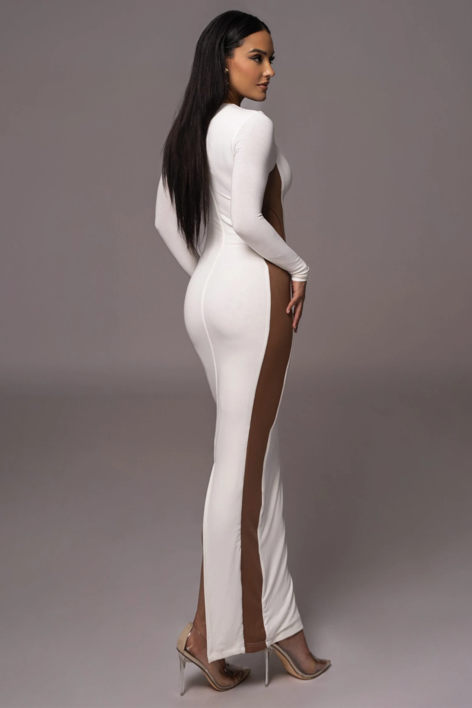 Ivory Break Away Maxi Dress - Image 12