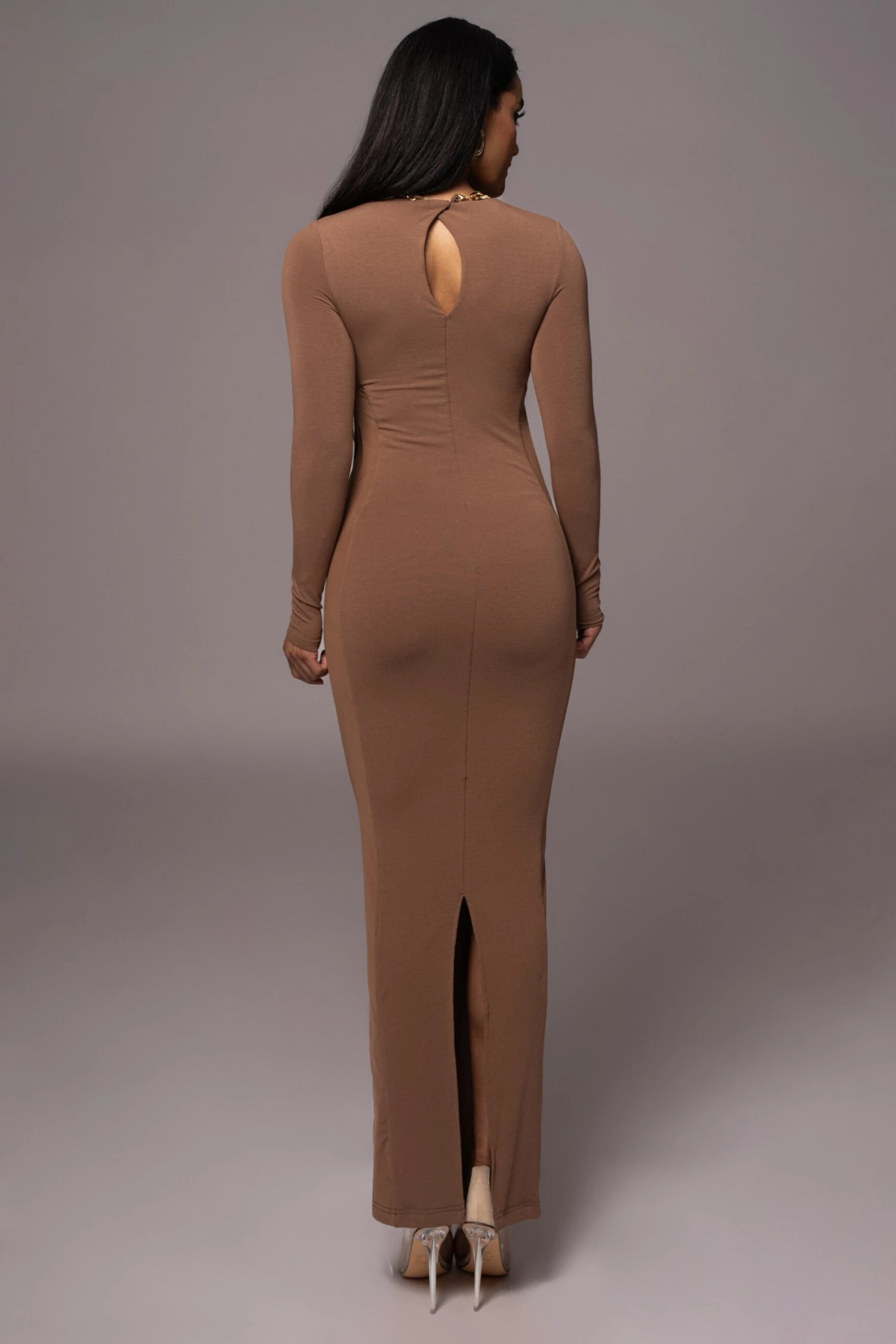Pecan Break Away Maxi Dress - Image 10