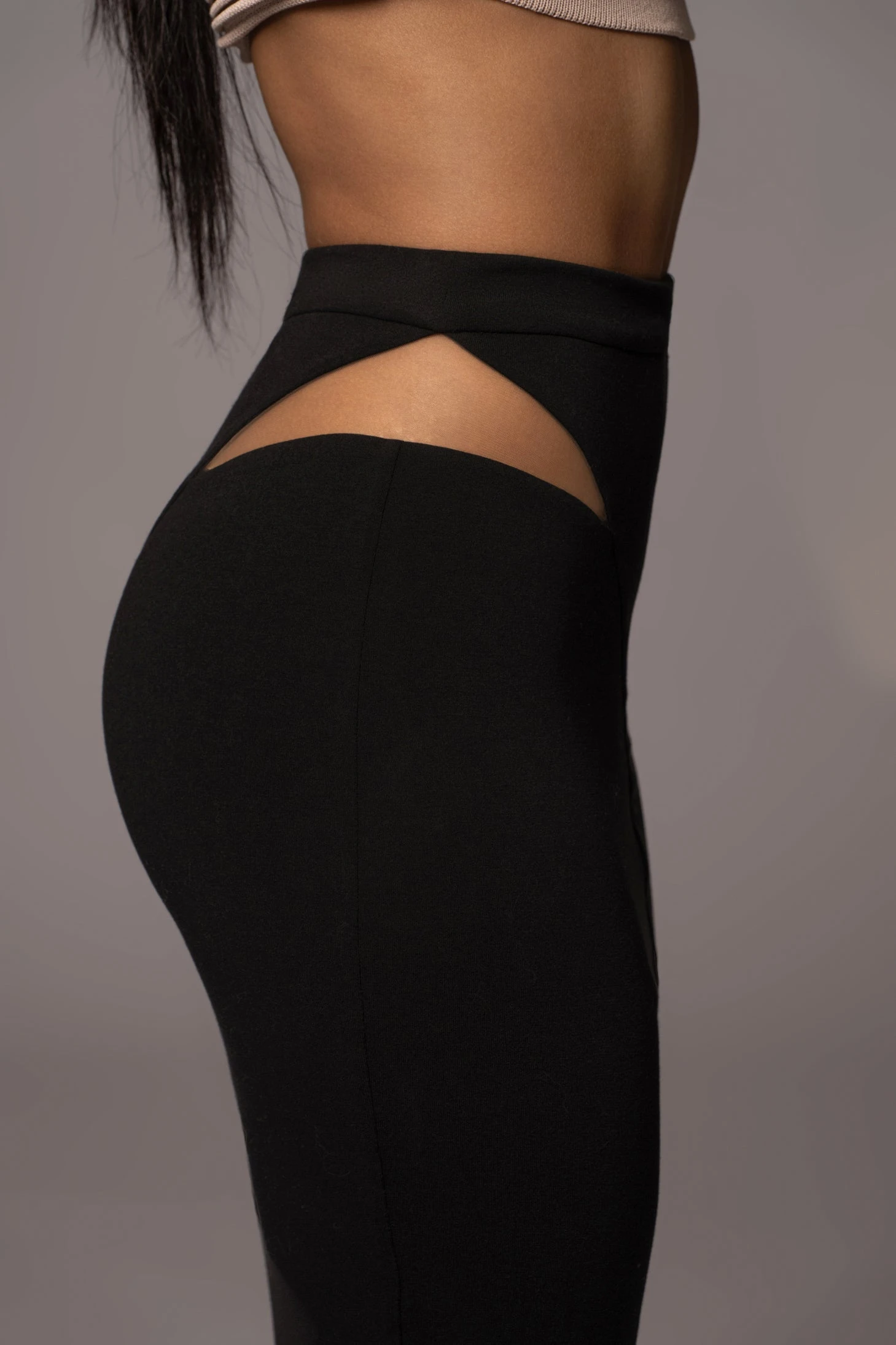 Noir Lost In Time Netted Skirt - Image 6