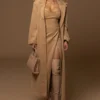 Camel Savannah Belted Wool Coat