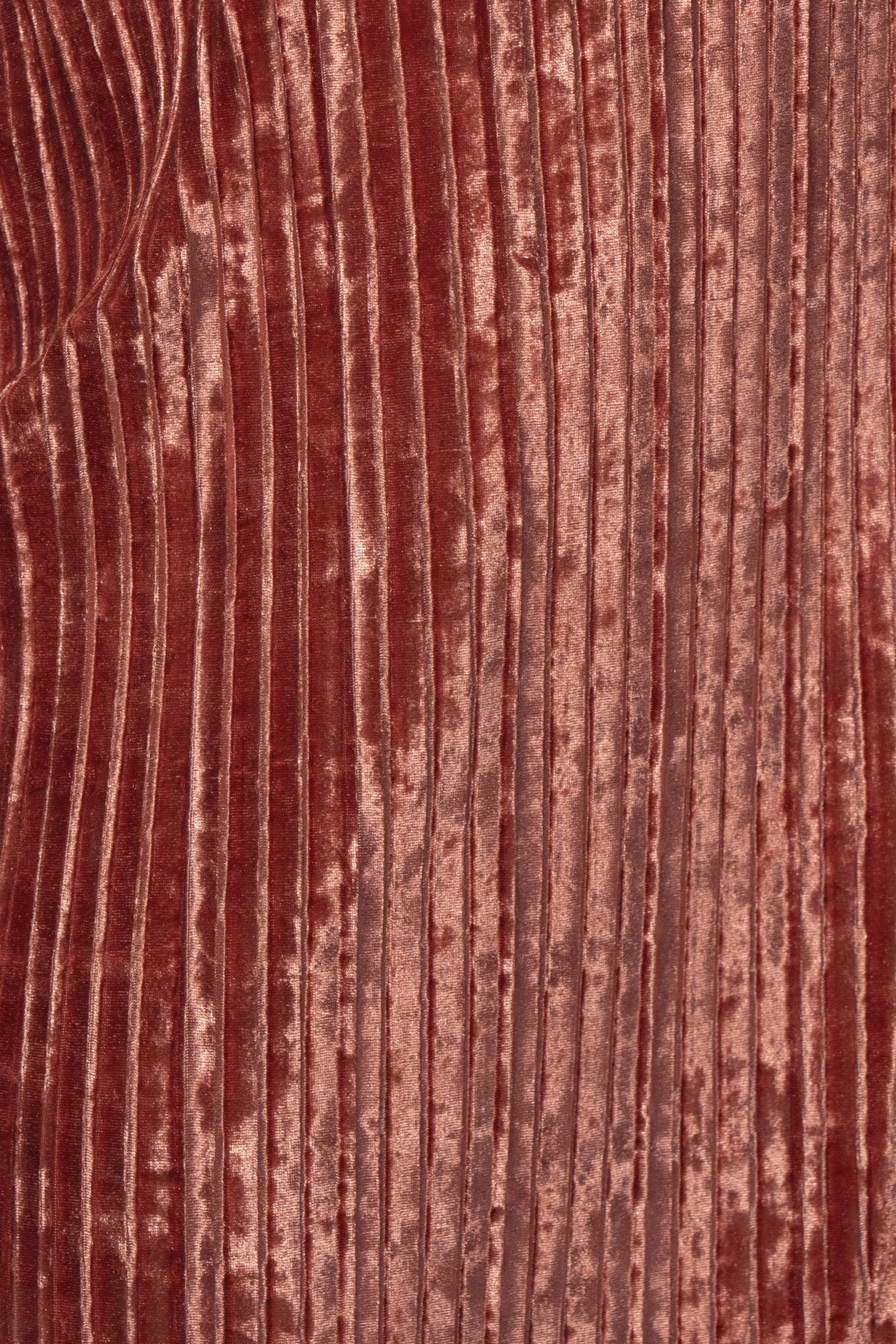 Rose Krisana Velvet High Slit Skirt - Image 9