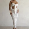 Ivory Caribbean Skies Skirt Set