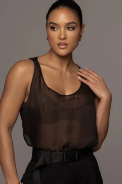 Black Harlyn Reversible Top