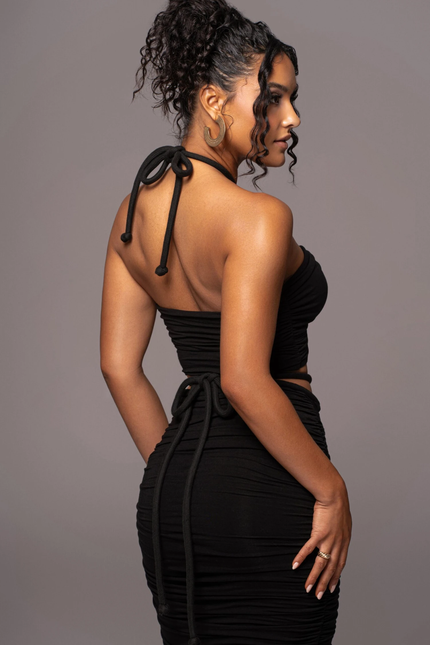 Black Go The Distance Skirt Set - Image 8