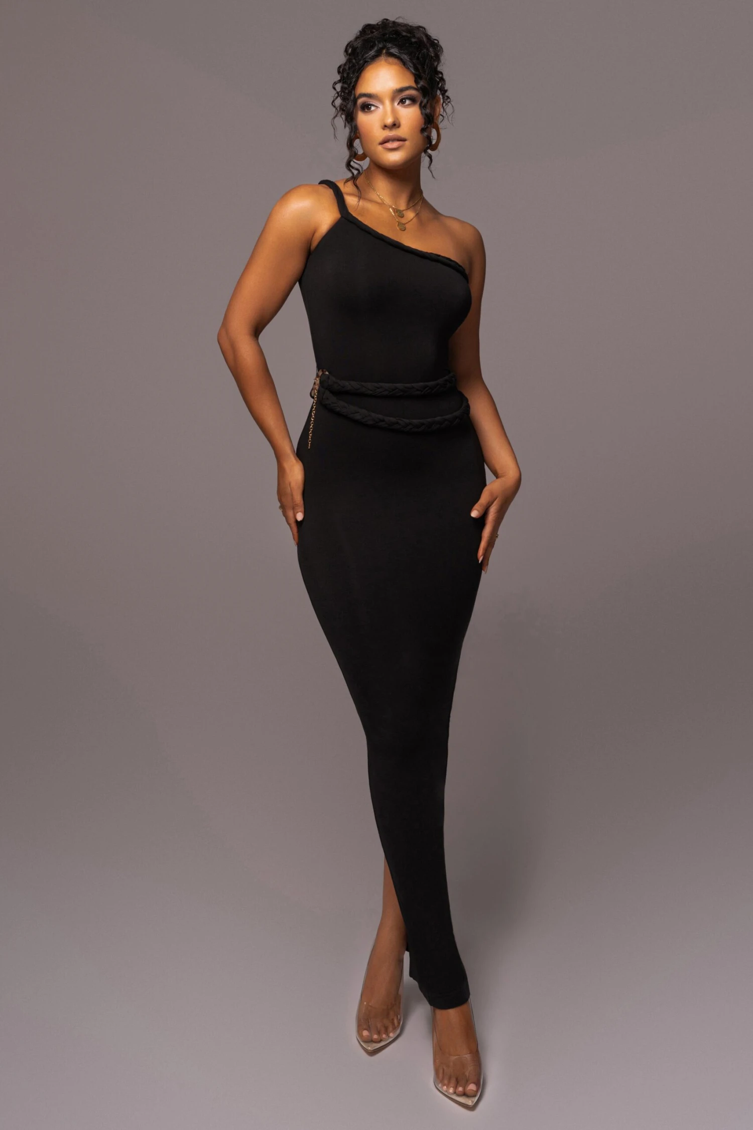 Black One Of One Maxi Dress - Image 5