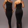 Black One Of One Maxi Dress