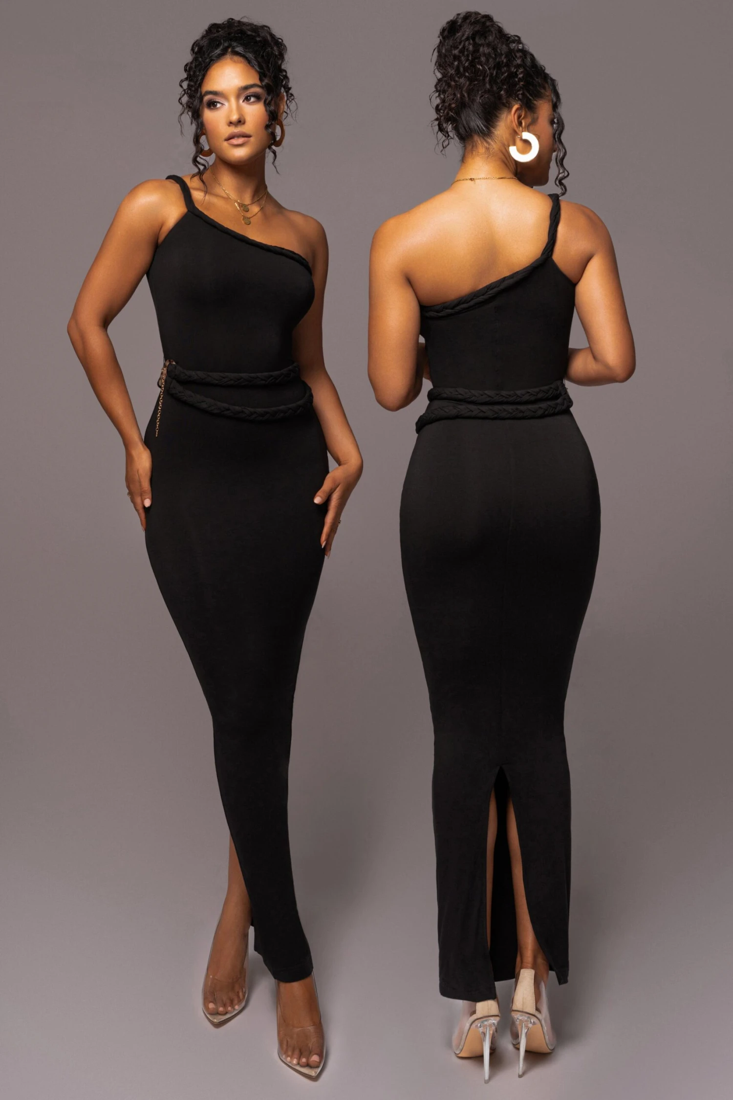 Black One Of One Maxi Dress