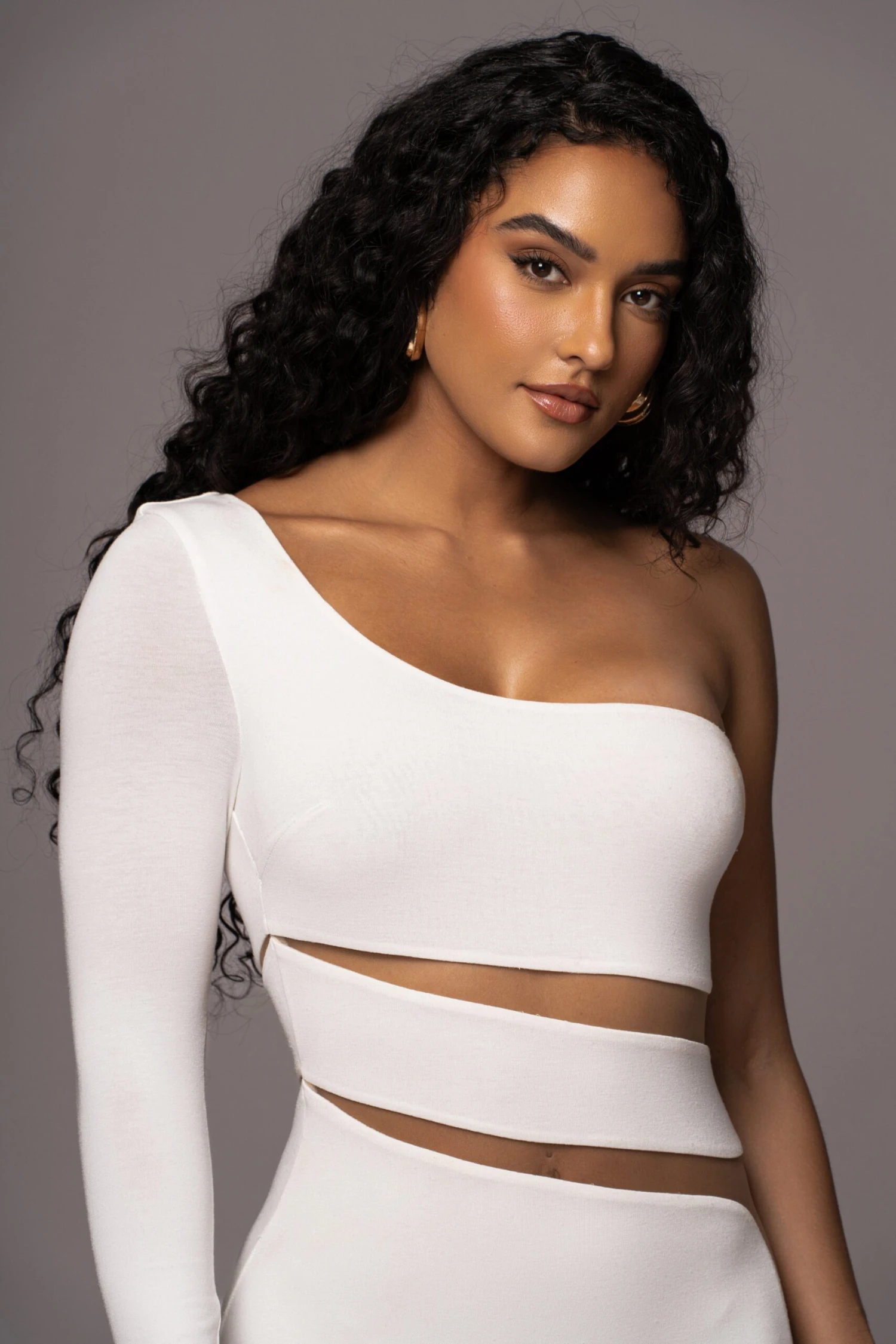 Ivory Chase The Night One Shoulder Dress - Image 6