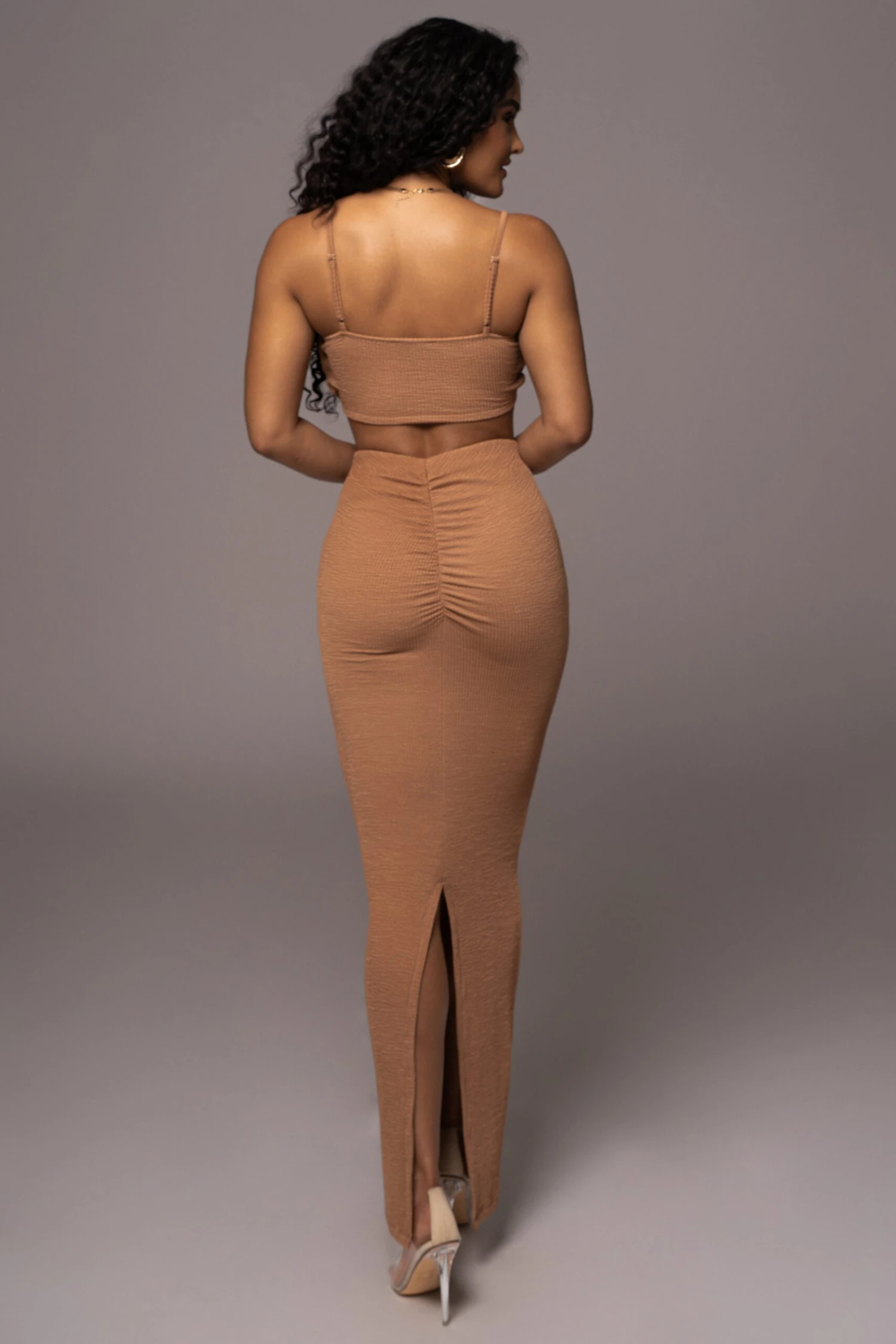 Beige Fiji 2-Piece Skirt Set - Image 10