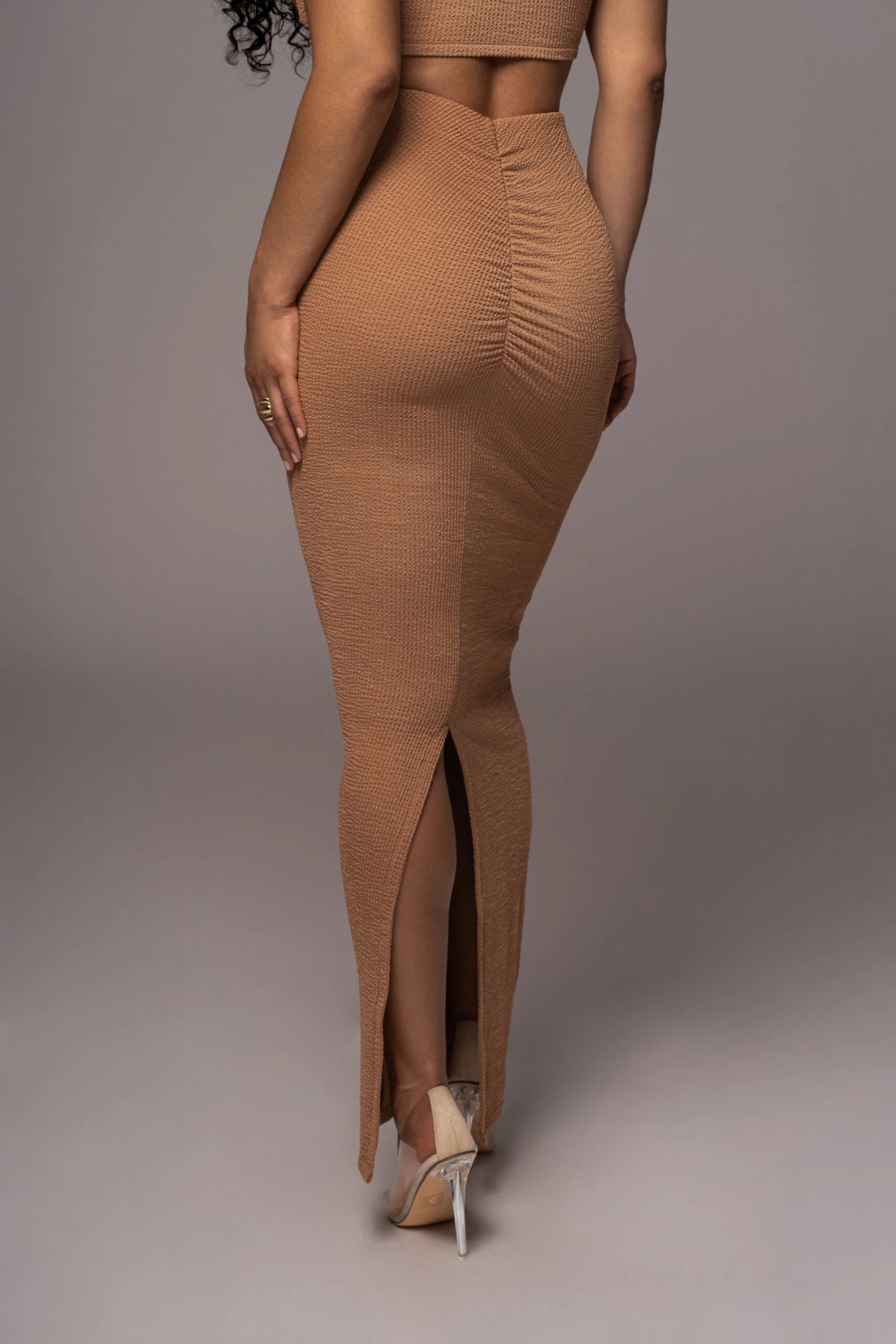 Beige Fiji 2-Piece Skirt Set - Image 9