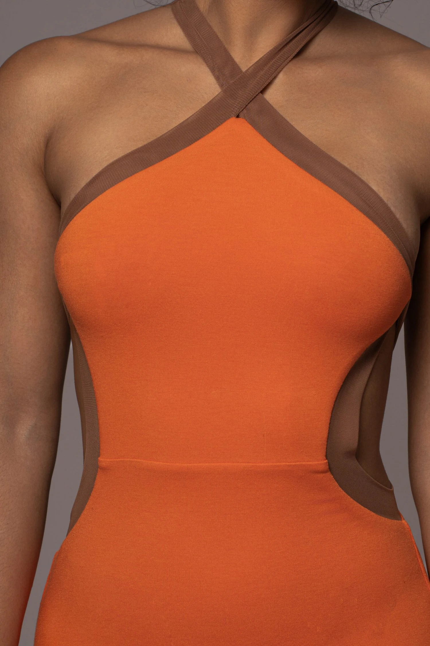 Orange Nights In Milan Maxi Dress - Image 4