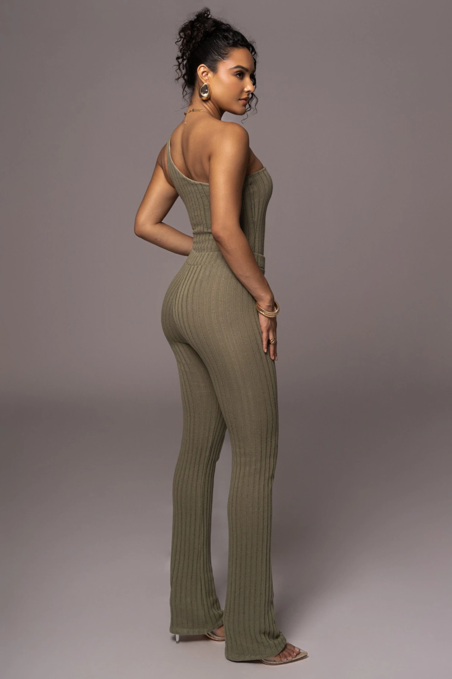 Olive Better Together Ribbed Pants - Image 6