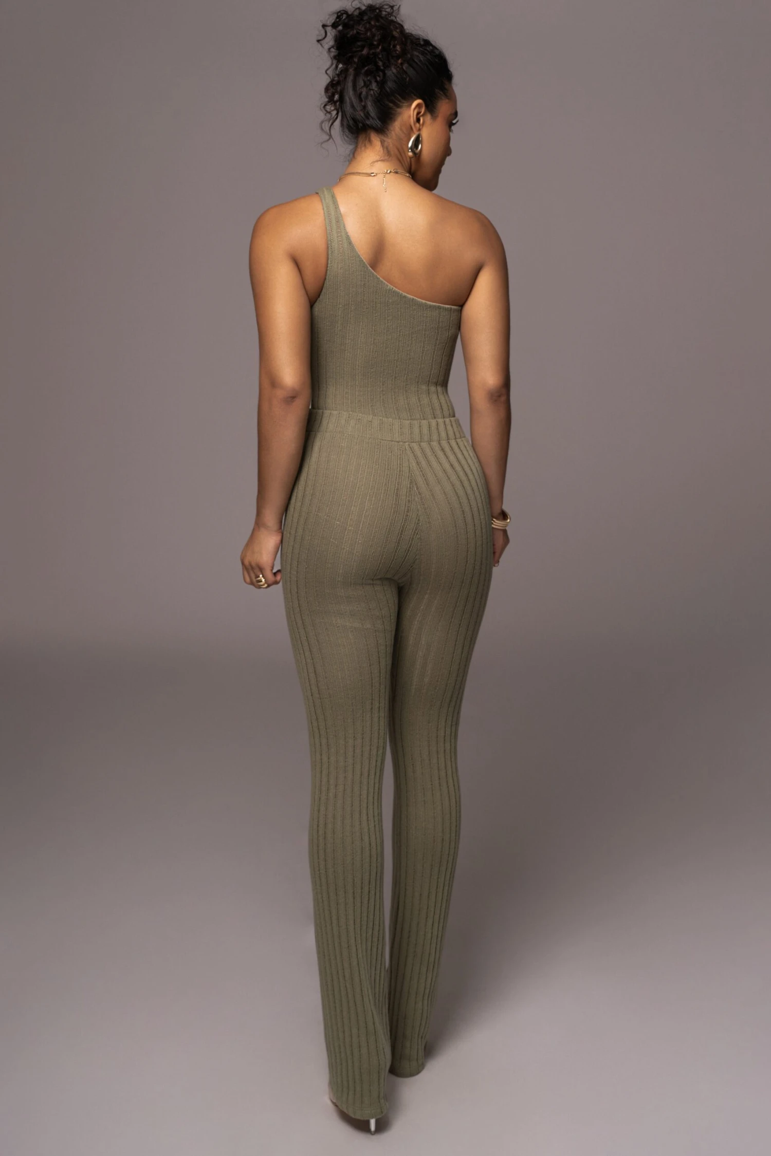 Olive Better Together Ribbed Pants - Image 9
