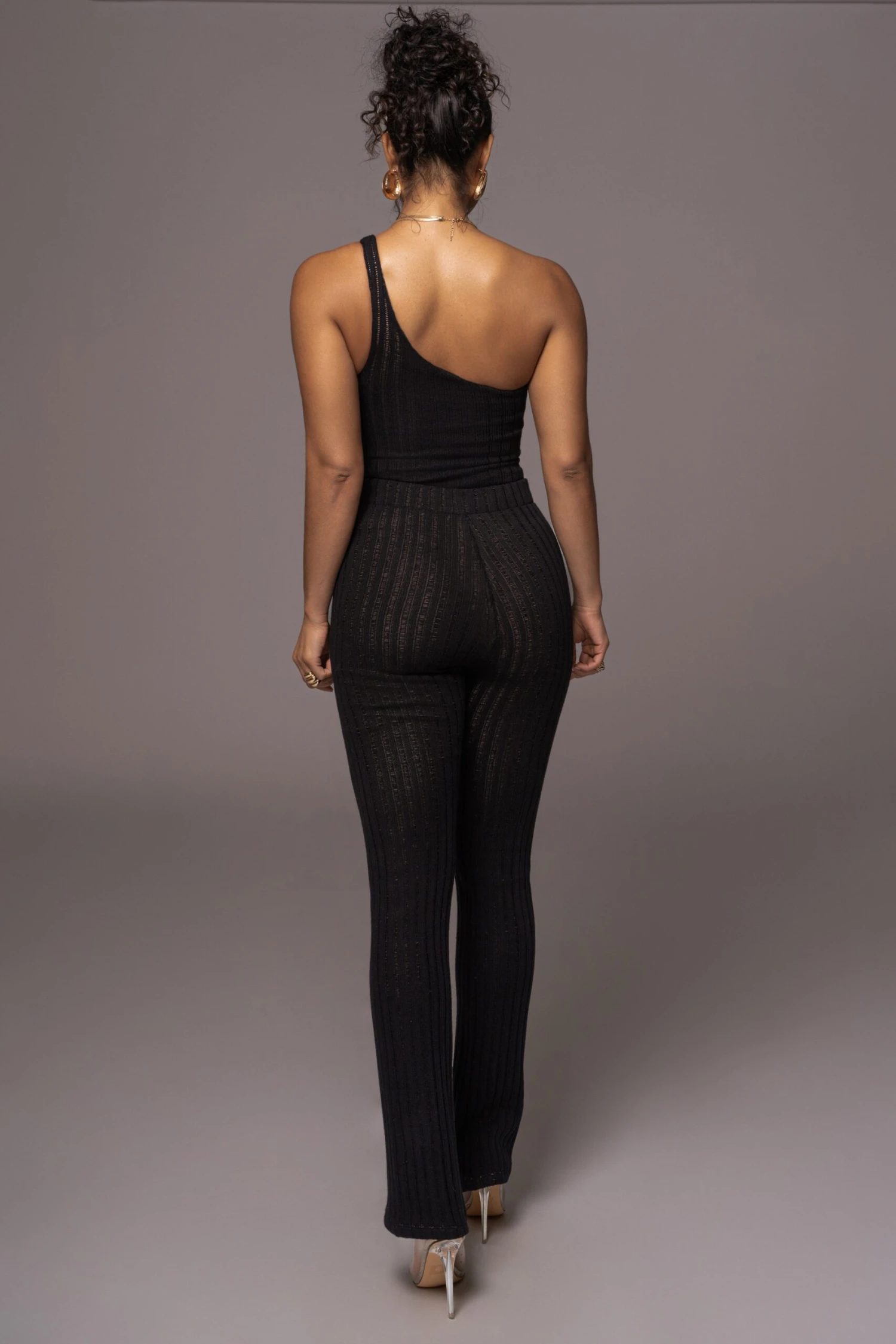 Black Better Together Ribbed Pants - Image 10