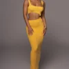 Yellow Time After Time Dress