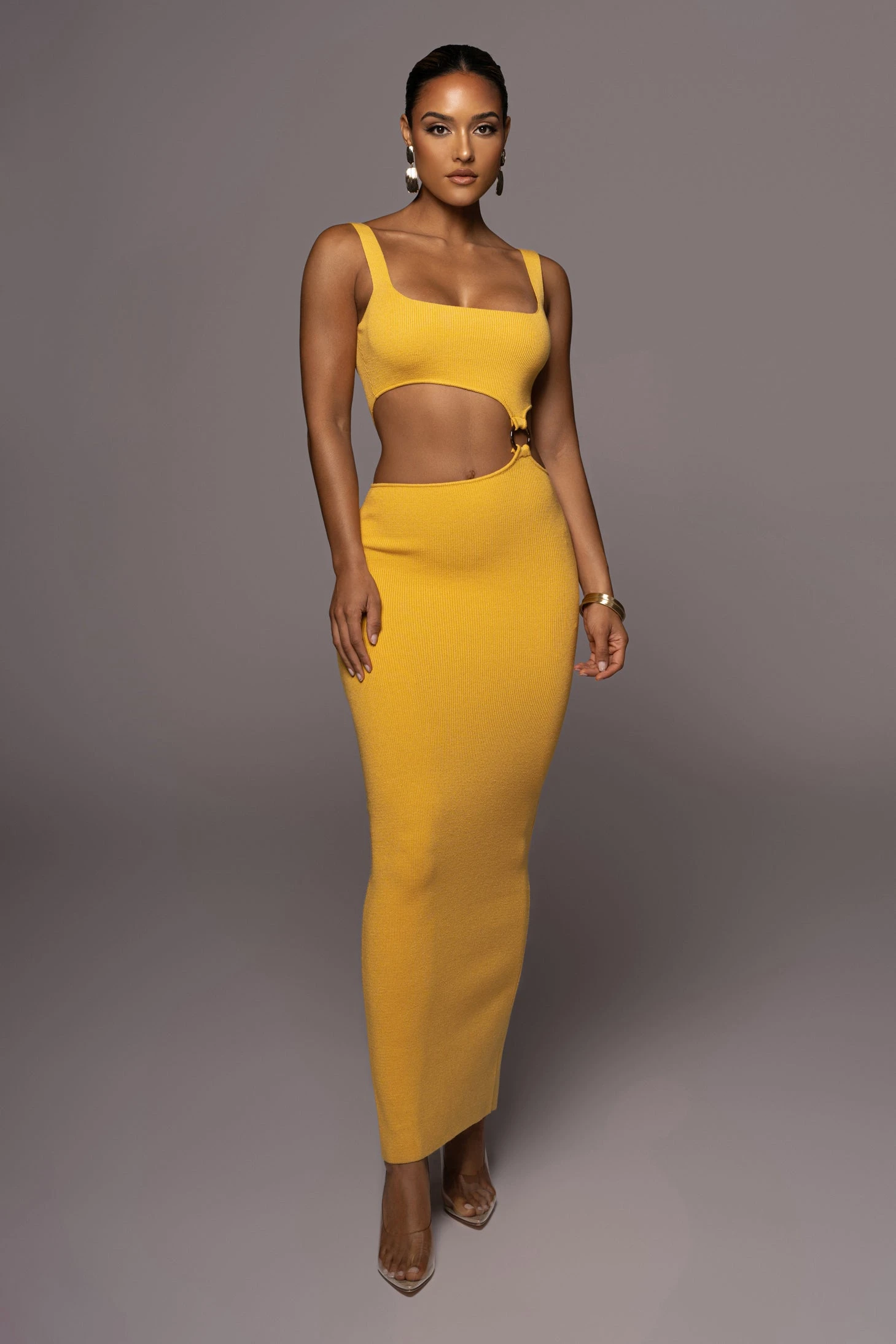 Yellow Time After Time Dress - Image 4