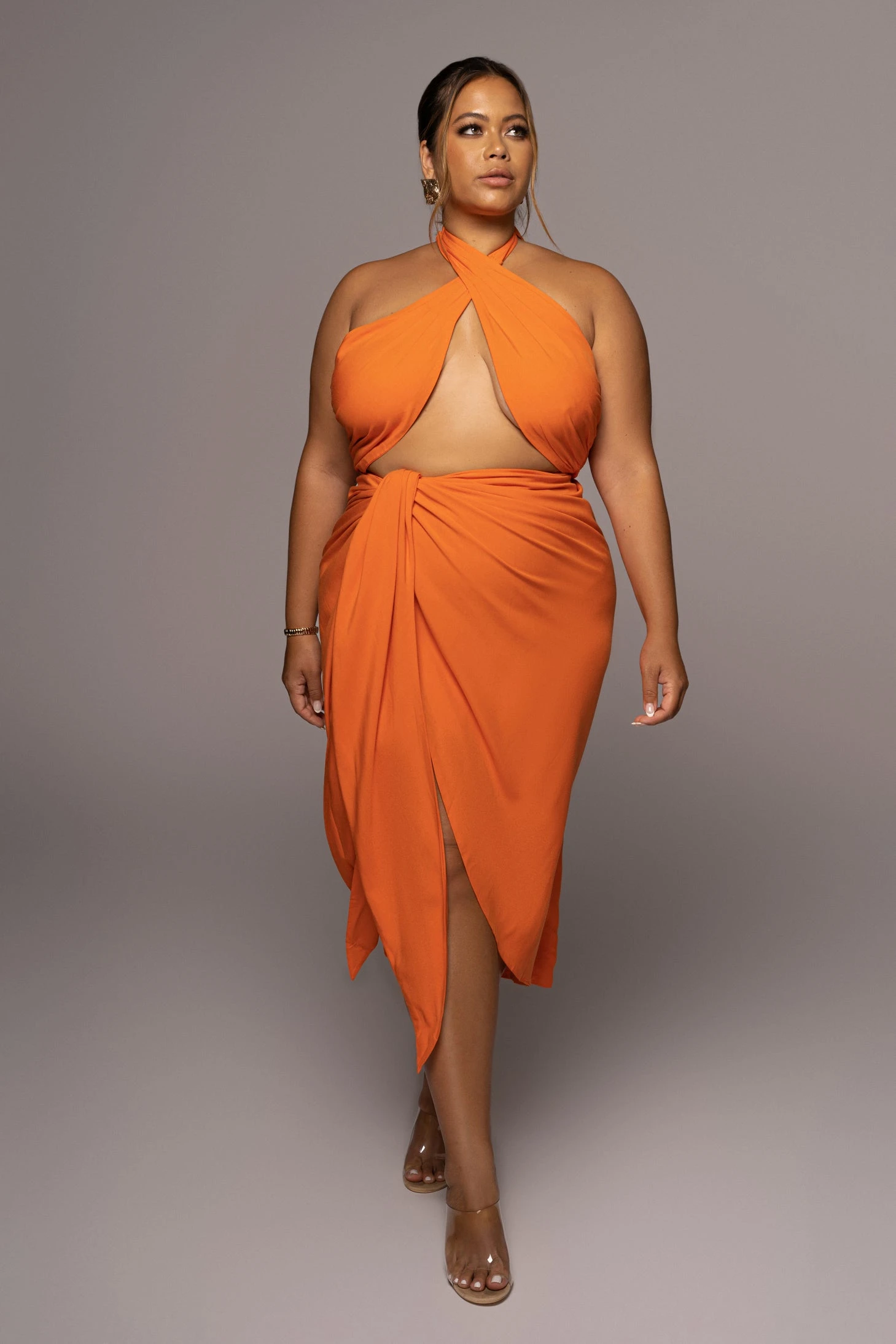 Orange Sahara Dress - Image 2