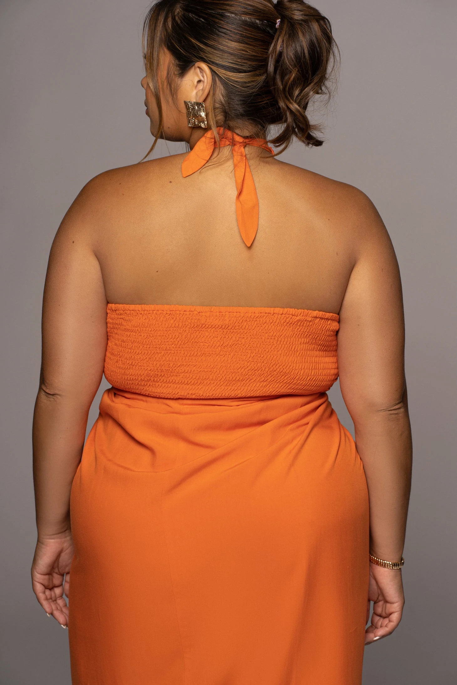 Orange Sahara Dress - Image 12