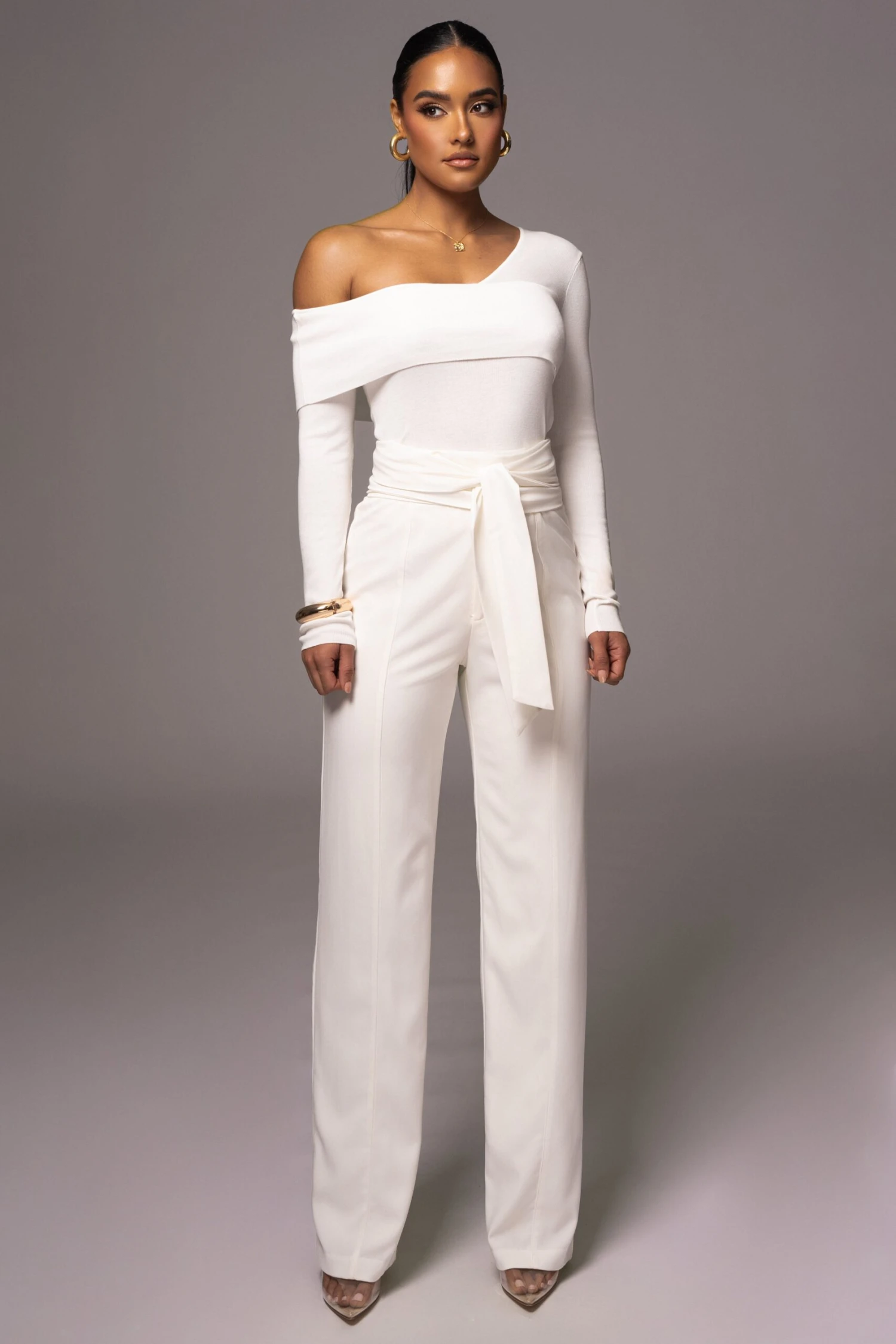 Ivory Safiya Wide Leg Pants - Image 3