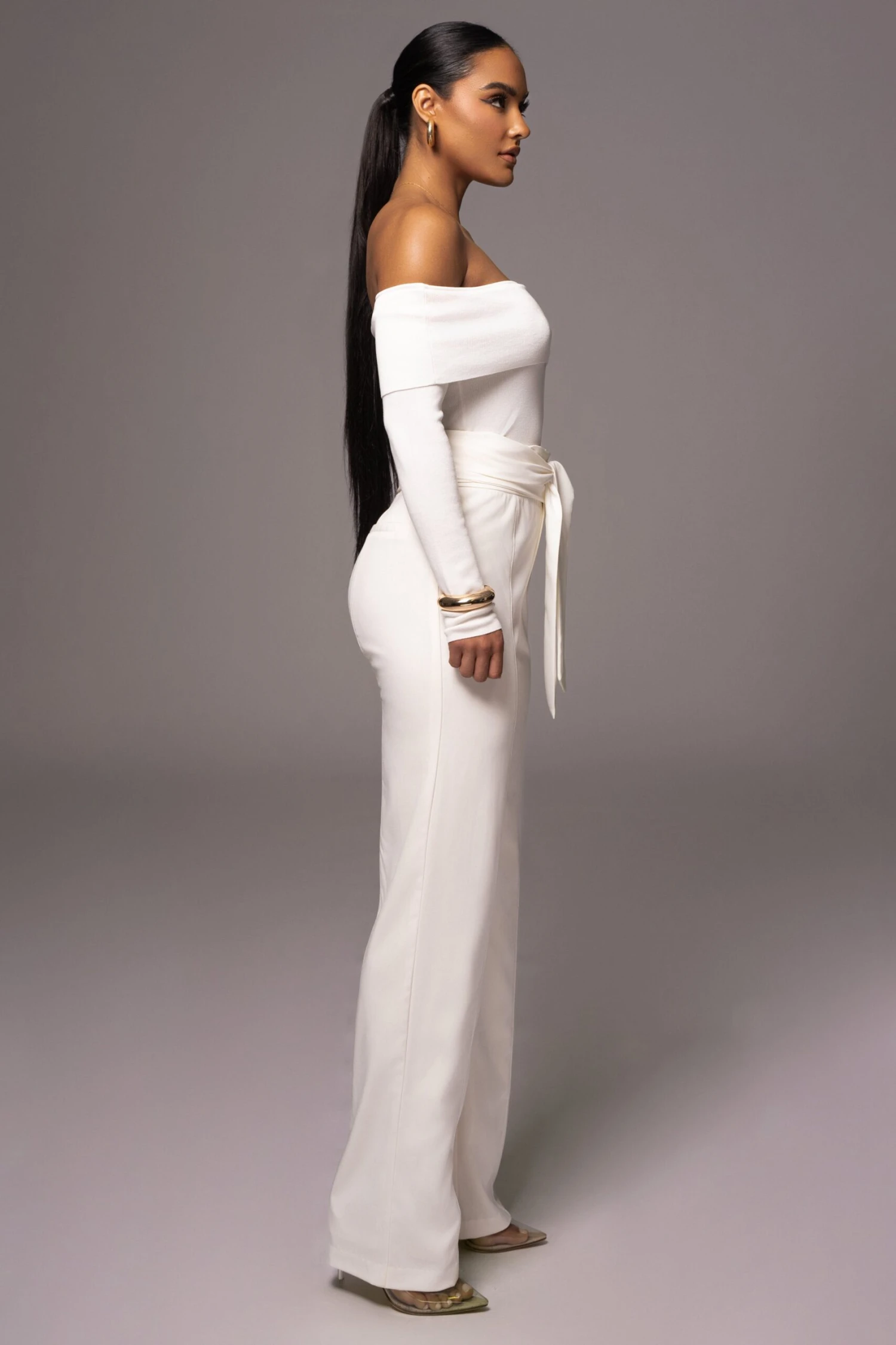 Ivory Safiya Wide Leg Pants - Image 5