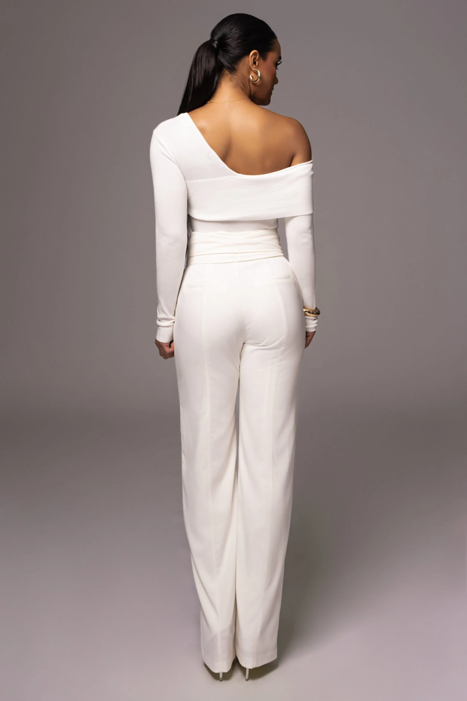 Ivory Safiya Wide Leg Pants - Image 8