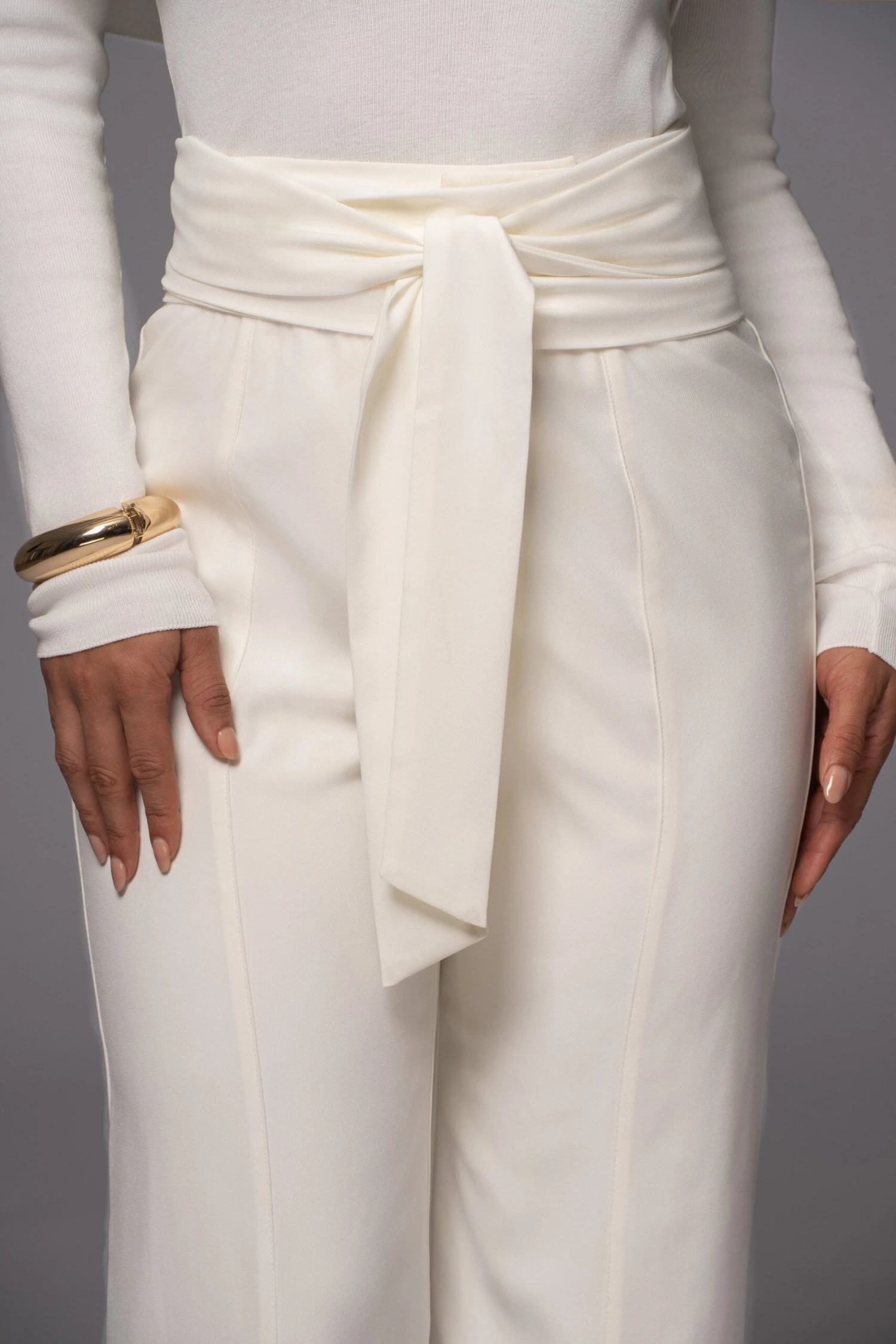 Ivory Safiya Wide Leg Pants - Image 2