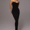 Black Jacey Cami Maxi Dress