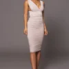 Seashell Edge Of Romance Midi Dress