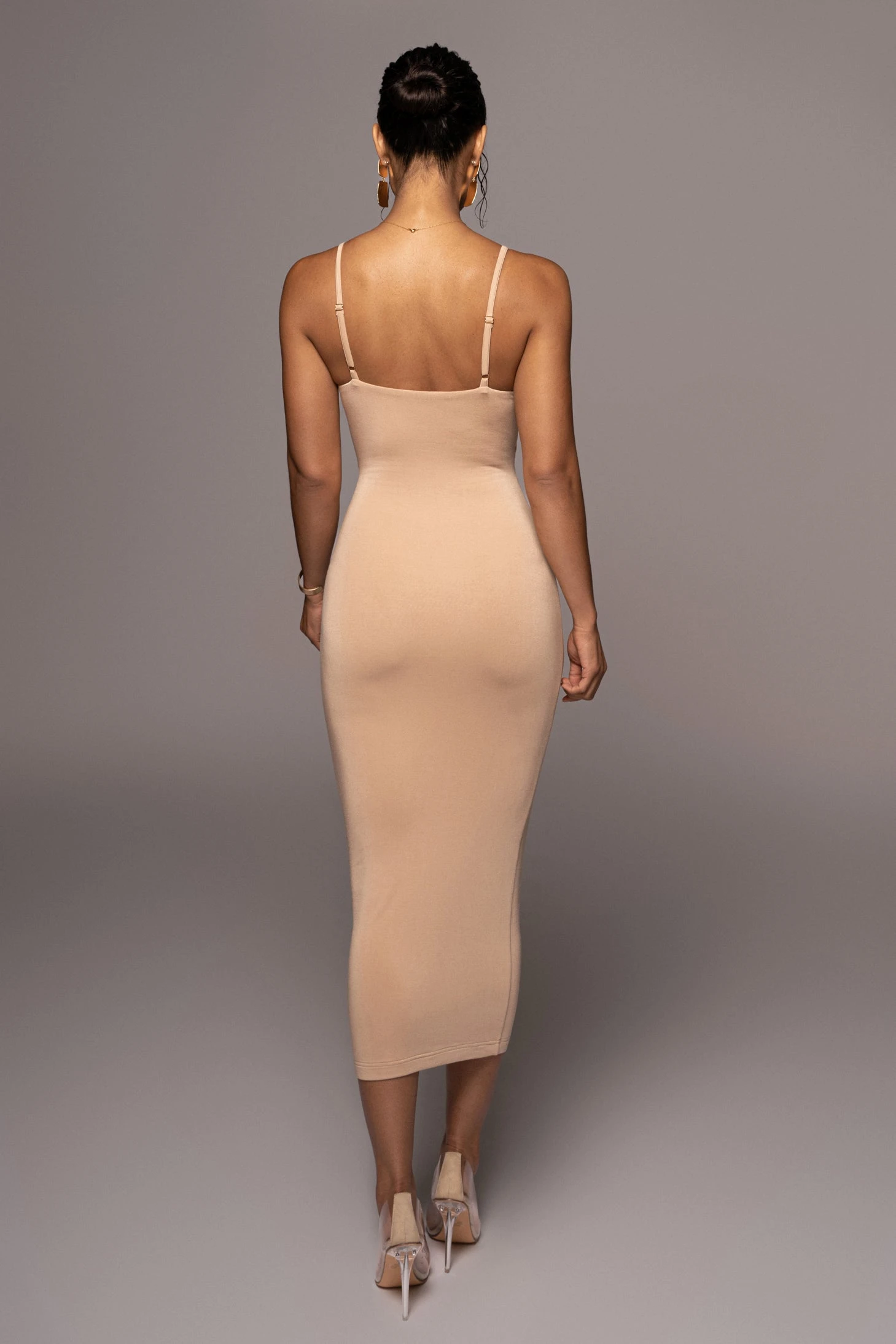 Tan Soulmate Cut Out Dress - Image 7