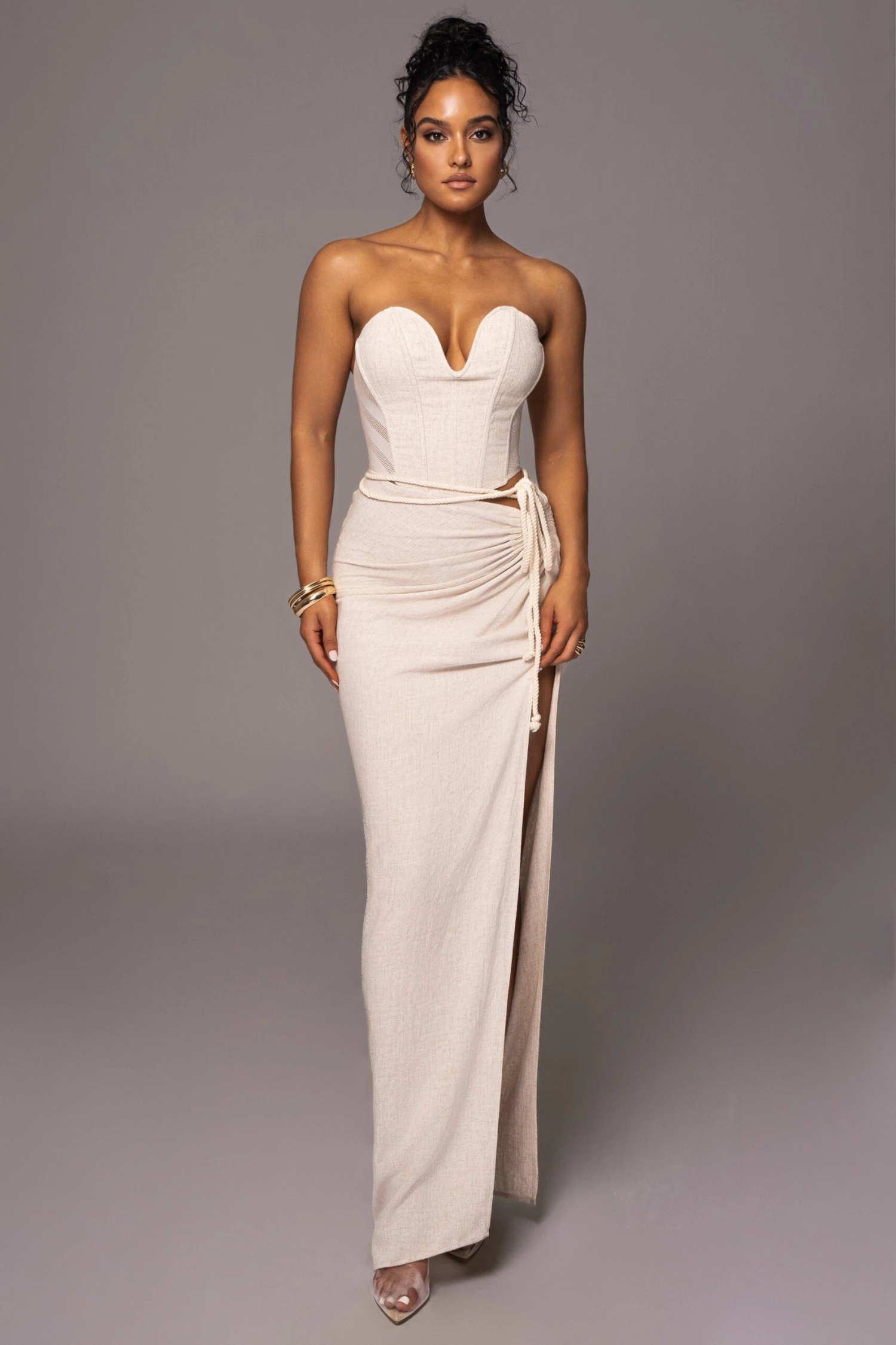 Natural Destination Linen Skirt Set - Image 4