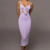 Lilac Soulmate Cut Out Dress