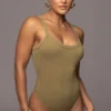 Olive Akito Ribbed Bodysuit