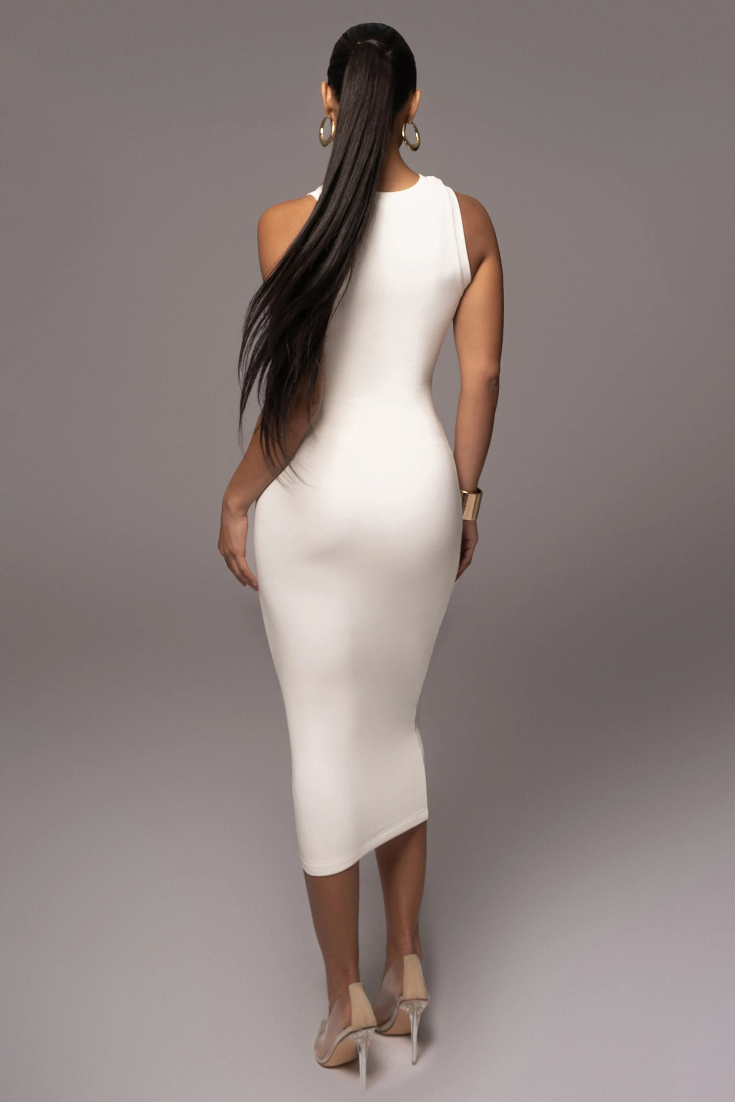 Ivory Jacqui Midi Dress - Image 5