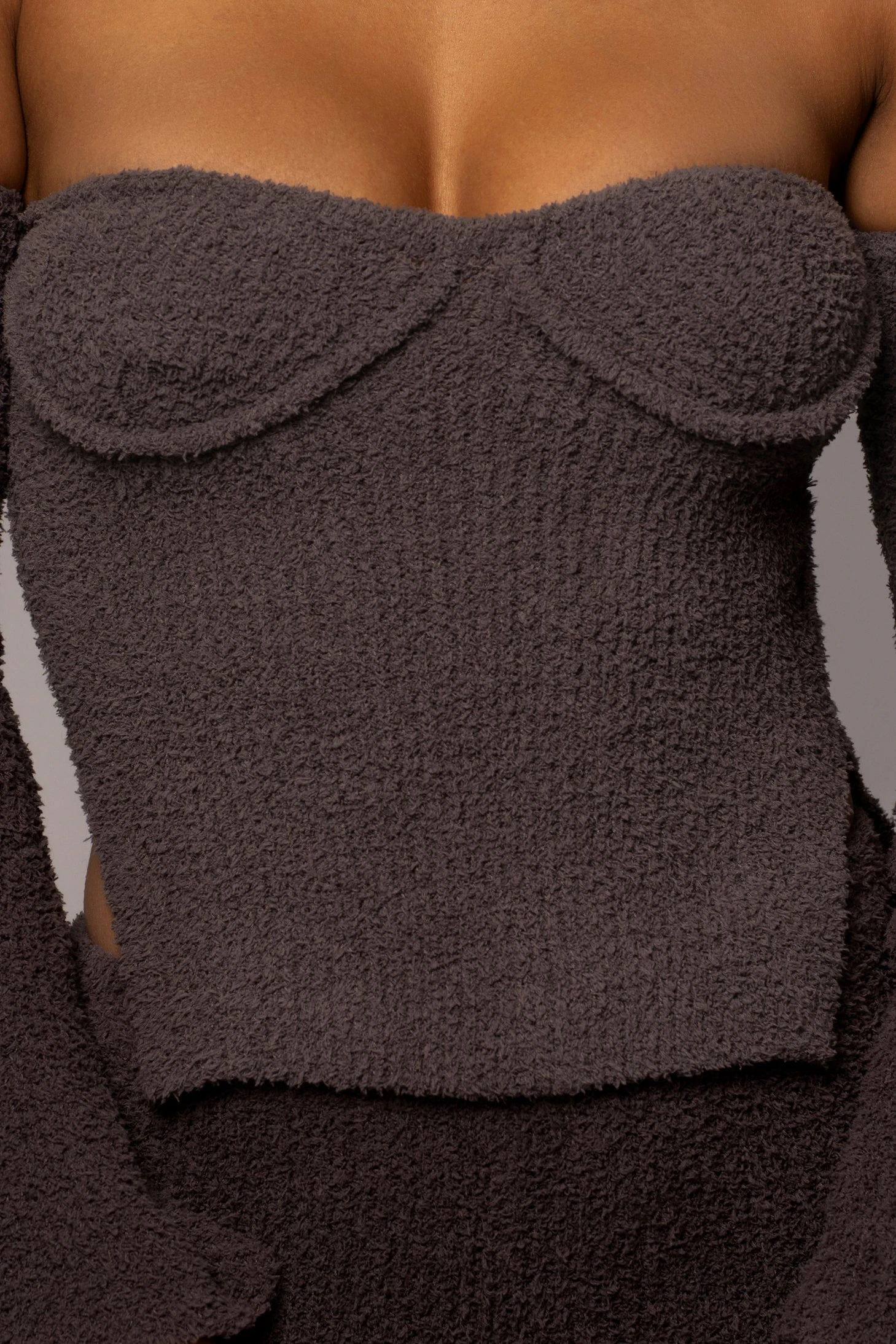 Midnight Grey Off The Record Plush Set - Image 10