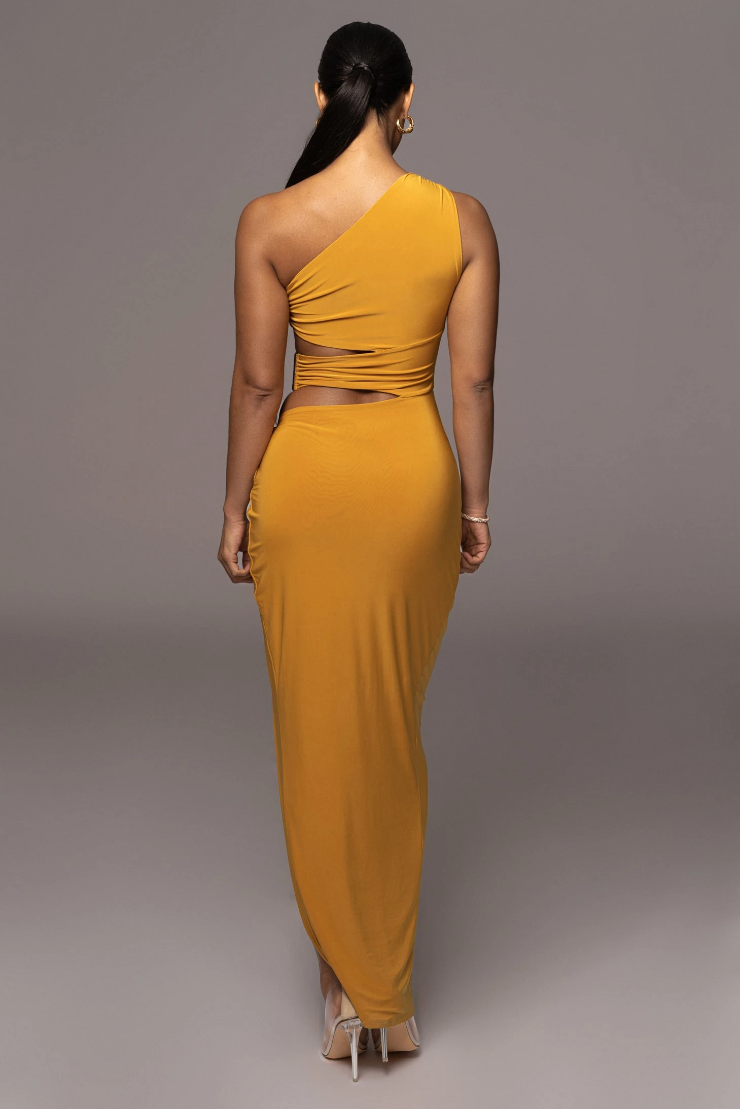 Mustard One Night Only Dress - Image 9