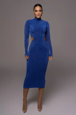 Royal Blue Made For You Dress