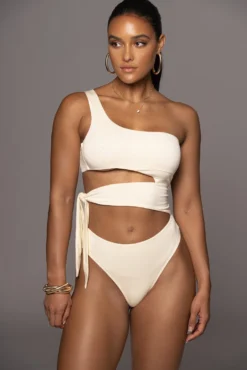 Buttercream Pull Me Closer Bodysuit